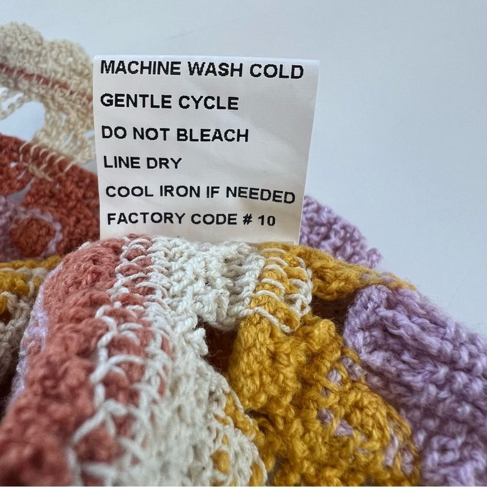 Rebellion Again Granny Square Patchwork Colorful … - image 8